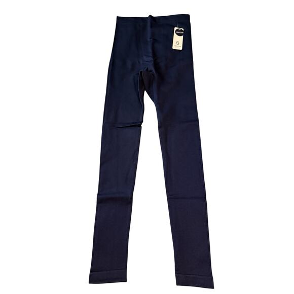 Empetua High Waisted Shaping Full Length Leggings Size Small Navy Blue NEW Women - Picture 3 of 6